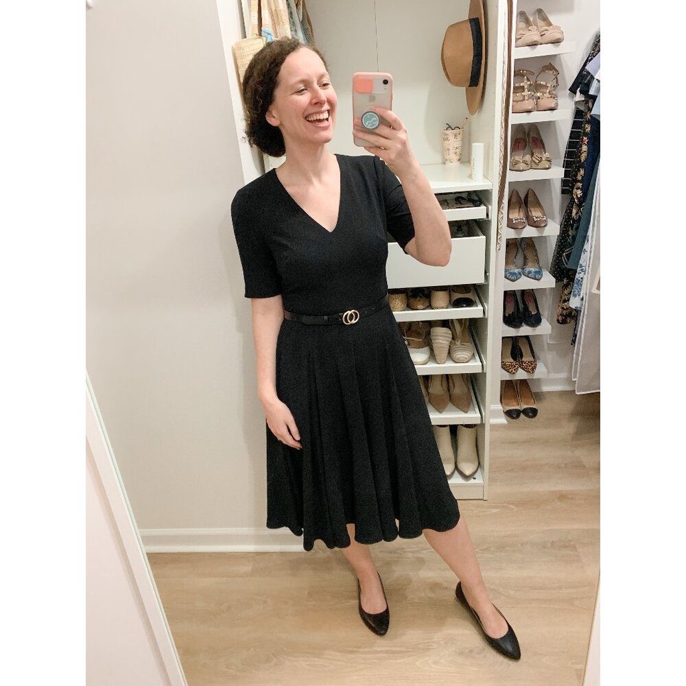 Gal Meets Glam Edith Dress in Black